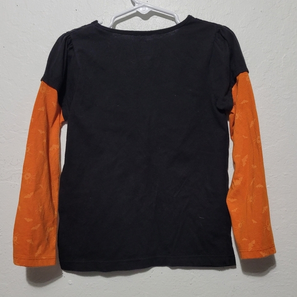 Halloween Girls Long sleeve Holiday Pumpkin Top 5T - Picture 3 of 4